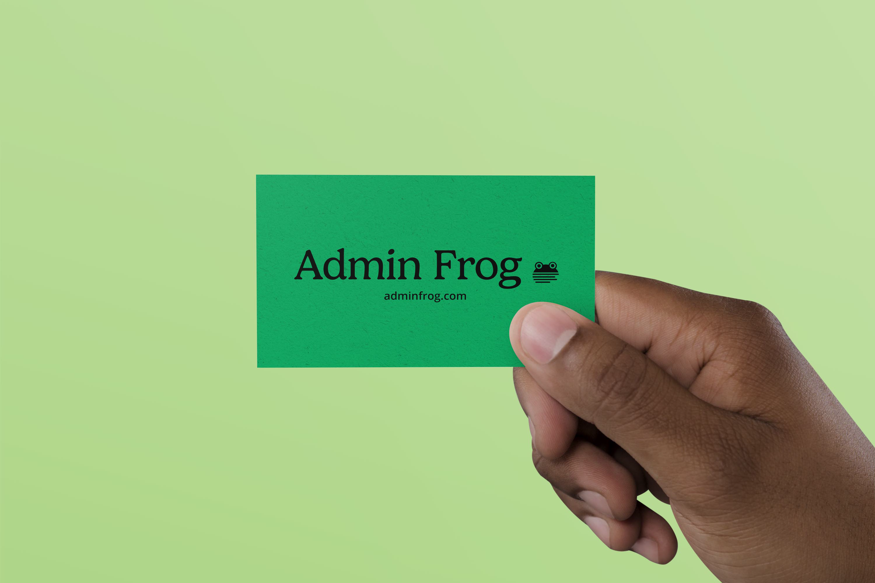 admin frog branding